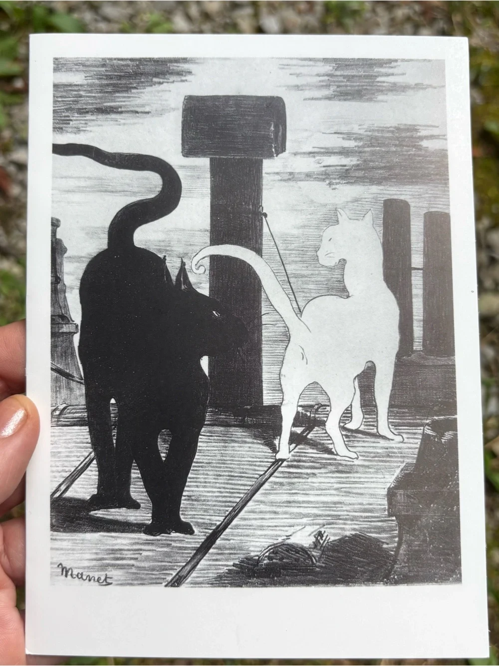 Vintage Museum Art Note Card Bundle - Edward Hopper & Manet (2pc)